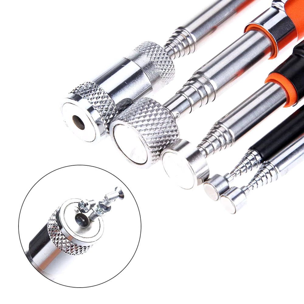 Mini Portable Telescopic Magnetic Magnet Pen Handy Tool Capacity for Picking up Nut Bolt Extendable Pickup Rod Stick